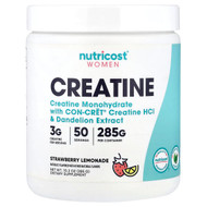 <img alt="Nutricost, Women, Creatine, Strawberry Lemonade, 10.2 oz (285 g)" title="Nutricost, Women, Creatine, Strawberry Lemonade, 10.2 oz (285 g),810014674483"