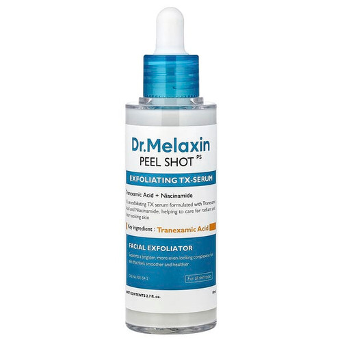 <img alt="Dr.Melaxin, Peel Shot, Exfoliating TX-Serum, For All Skin Types, 2.7 fl oz (80 ml)" title="Dr.Melaxin, Peel Shot, Exfoliating TX-Serum, For All Skin Types, 2.7 fl oz (80 ml),8809886483097"