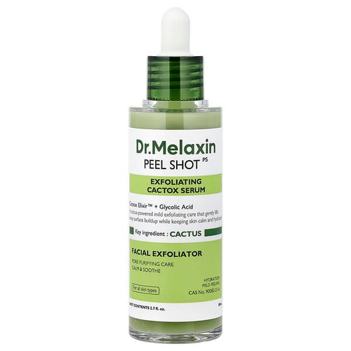<img alt="Dr.Melaxin, Peel Shot, Exfoliating Cactox Serum, For All Skin Types, 2.7 fl oz (80 ml)" title="Dr.Melaxin, Peel Shot, Exfoliating Cactox Serum, For All Skin Types, 2.7 fl oz (80 ml),8809886483349"