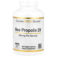<img alt="California Gold Nutrition, Bee Propolis 2X, Concentrated Extract, 500 mg, 240 Veggie Capsules" title="California Gold Nutrition, Bee Propolis 2X, Concentrated Extract, 500 mg, 240 Veggie Capsules,898220009466"