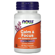 Now Foods, Calm & Focus With Zembrin & GABA, 60 Veg Capsules