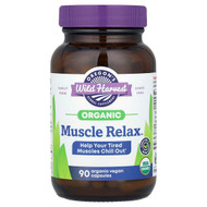 Oregons Wild Harvest, Organic Muscle Relax, 90 Vegan Capsules