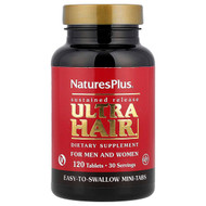 NaturesPlus, Ultra Hair, For Men & Women, 120 Tablets