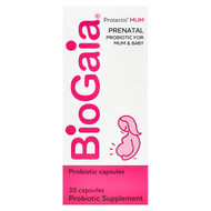 BioGaia, Protectis MUM, Prenatal Probiotic, For Mum & Baby, 100 Million CFU, 30 Capsules