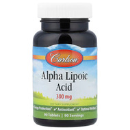 Carlson, Alpha Lipoic Acid, 90 Tablets