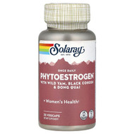 Solaray, Phytoestrogen with Wild Yam, Black Cohosh & Dong Quai, 30 VegCaps