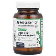 Metagenics, UltraFlora Balance Probiotic, 55 mg (15 Billion CFU), 30 Capsules
