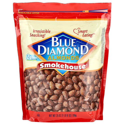 <img alt="Blue Diamond, Almonds, Smokehouse, 25 oz (709 g)" title="Blue Diamond, Almonds, Smokehouse, 25 oz (709 g),041570130193"