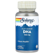 <img alt="Solaray, Plant Sourced DHA, 100 mg, 60 Vegan Softgels" title="Solaray, Plant Sourced DHA, 100 mg, 60 Vegan Softgels,076280008111"