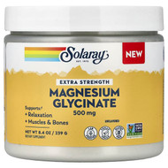 <img alt="Solaray, Magnesium Glycinate, Unflavored, 8.4 oz (239 g)" title="Solaray, Magnesium Glycinate, Unflavored, 8.4 oz (239 g),076280668636"
