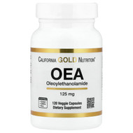 <img alt="California Gold Nutrition, OEA Oleoylethanolamide, 125 mg, 120  Veggie Capsules" title="California Gold Nutrition, OEA Oleoylethanolamide, 125 mg, 120  Veggie Capsules,898220024896"