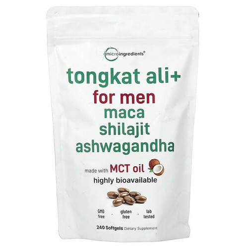 <img alt="Micro Ingredients, Tongkat Ali+ For Men, 240 Softgels" title="Micro Ingredients, Tongkat Ali+ For Men, 240 Softgels,850074438991"