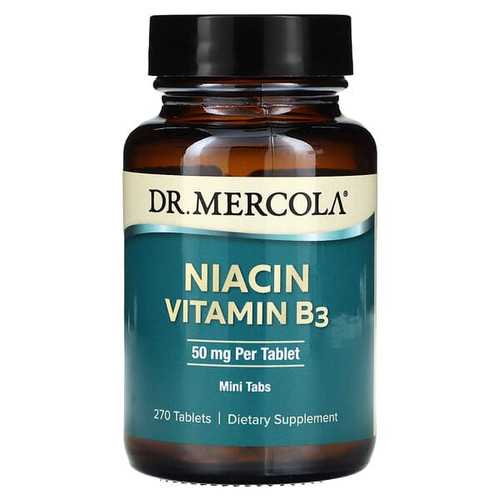 <img alt="Dr. Mercola, Niacin, Vitamin B3, 50 mg, 270 Tablets" title="Dr. Mercola, Niacin, Vitamin B3, 50 mg, 270 Tablets,810094212964"