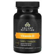 <img alt="Ancient Nutrition, Vitamin D, 125 mcg (5,000 IU), 60 Capsules" title="Ancient Nutrition, Vitamin D, 125 mcg (5,000 IU), 60 Capsules,816401023278"