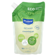 <img alt="Mustela, Eco Recharge Refill, Family, Cleansing Gel, Hair & Body, Fragrance Free, 400 ml" title="Mustela, Eco Recharge Refill, Family, Cleansing Gel, Hair & Body, Fragrance Free, 400 ml,3504105038724"
