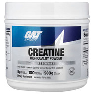 <img alt="GAT, Sport, Essentials, Creatine Powder, Unflavored, 17.64 oz (500 g)" title="GAT, Sport, Essentials, Creatine Powder, Unflavored, 17.64 oz (500 g),816170026647"