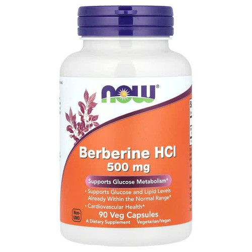 <img alt="Now Foods, Berberine HCl, 500 mg , 90 Veg Capsules" title="Now Foods, Berberine HCl, 500 mg , 90 Veg Capsules,733739014160"