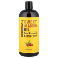 <img alt="Seven Minerals, Sweet Almond Oil, Cold Pressed & Unrefined, Unscented, 32 fl oz (950 ml)" title="Seven Minerals, Sweet Almond Oil, Cold Pressed & Unrefined, Unscented, 32 fl oz (950 ml),5060339716725"