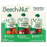 <img alt="Beech-Nut, Variety Pack, 12+ Months, 9 Pouches, 3.5 oz (99 g ) Each" title="Beech-Nut, Variety Pack, 12+ Months, 9 Pouches, 3.5 oz (99 g ) Each,052200200285"