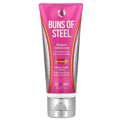 <img alt="SteelFit, Buns of Steel, Maximum Toning Cream, 3.4 fl oz (100 ml)" title="SteelFit, Buns of Steel, Maximum Toning Cream, 3.4 fl oz (100 ml),732907053468"