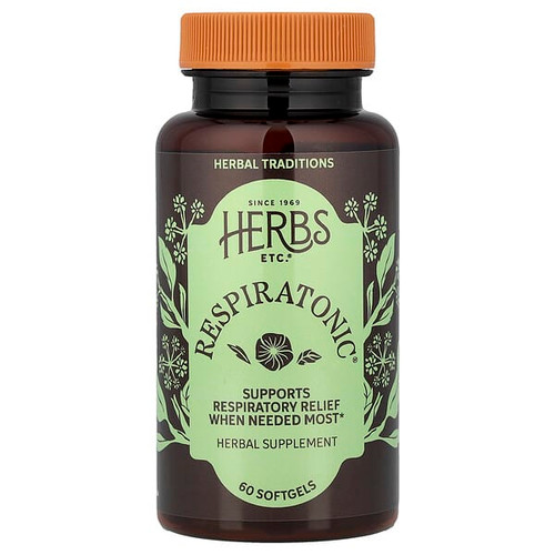 <img alt="Herbs Etc., Respiratonic, 60 Softgels (400 mg per Softgel)" title="Herbs Etc., Respiratonic, 60 Softgels (400 mg per Softgel),765704508060"