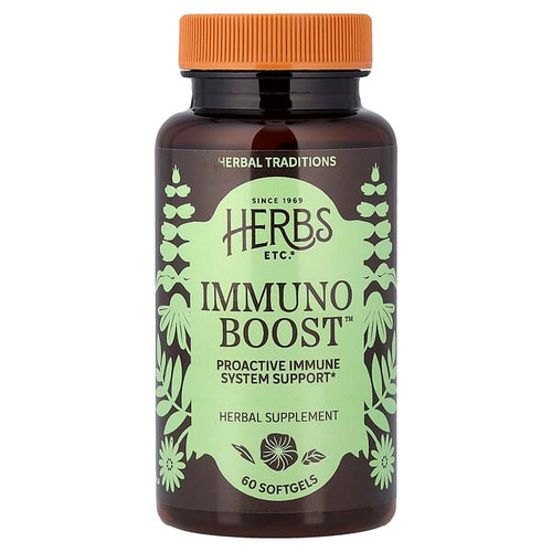 <img alt="Herbs Etc., ImmunoBoost, 60 Softgels" title="Herbs Etc., ImmunoBoost, 60 Softgels,765704504161"