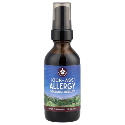 <img alt="WishGarden Herbs, Kick-Ass Allergy, Seasonal Rescue, 2 fl oz (59 ml)" title="WishGarden Herbs, Kick-Ass Allergy, Seasonal Rescue, 2 fl oz (59 ml),656490008721"