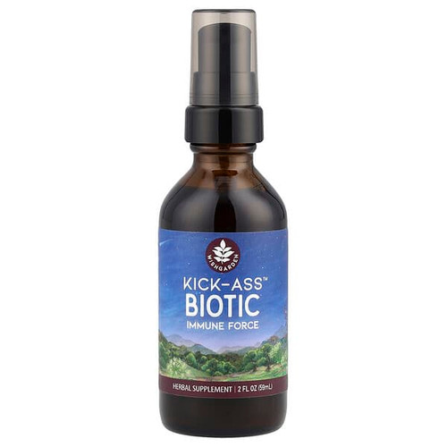 <img alt="WishGarden Herbs, Kick-Ass Biotic, Immune Force, 2 fl oz (59 ml)" title="WishGarden Herbs, Kick-Ass Biotic, Immune Force, 2 fl oz (59 ml),656490178721"