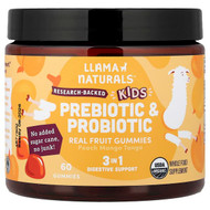 <img alt="Llama Naturals, Kids Prebiotic & Probiotic, Real Fruit Gummies, Peach Mango Tango, 60 Gummies" title="Llama Naturals, Kids Prebiotic & Probiotic, Real Fruit Gummies, Peach Mango Tango, 60 Gummies,860001569049"