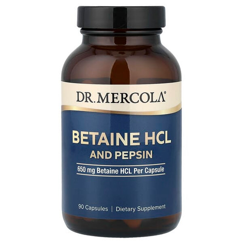 <img alt="Dr. Mercola, Betaine HCL and Pepsin, 90 Capsules" title="Dr. Mercola, Betaine HCL and Pepsin, 90 Capsules,810094211745"