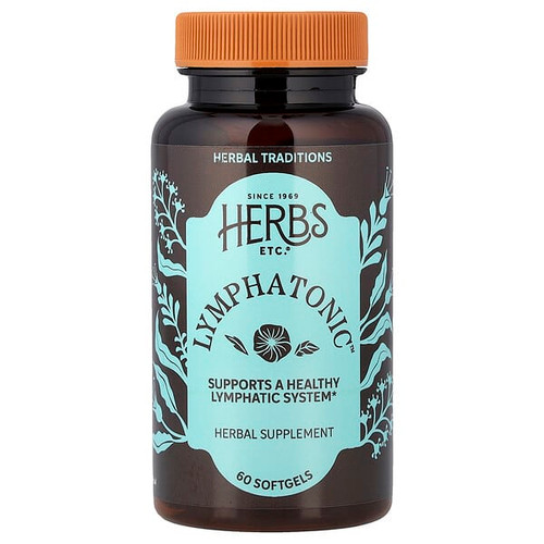 <img alt="Herbs Etc., Lymphatonic, 60 Softgels" title="Herbs Etc., Lymphatonic, 60 Softgels,765704517161"