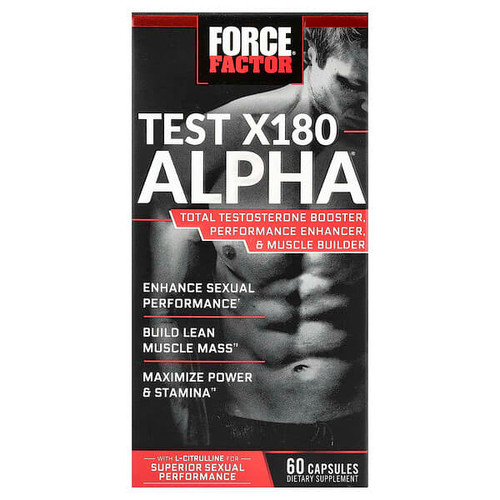 <img alt="Force Factor, Test X180 Alpha, 60 Capsules" title="Force Factor, Test X180 Alpha, 60 Capsules,818594014514"