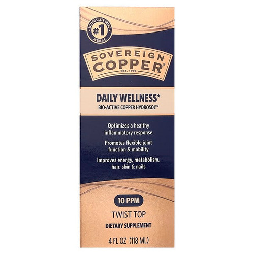 <img alt="Sovereign Silver, Bio-Active Copper Hydrosol, 4 fl oz (118 ml)" title="Sovereign Silver, Bio-Active Copper Hydrosol, 4 fl oz (118 ml),684088232401"