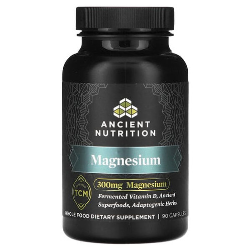 <img alt="Ancient Nutrition, Magnesium, 90 Capsules" title="Ancient Nutrition, Magnesium, 90 Capsules,816401023360"