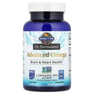 <img alt="Garden of Life, Dr. Formulated, Advanced Omega, Citrus, 60 Softgels (645 mg per Softgel)" title="Garden of Life, Dr. Formulated, Advanced Omega, Citrus, 60 Softgels (645 mg per Softgel),658010124614"