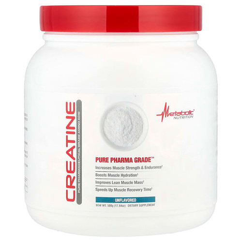 <img alt="Metabolic Nutrition, Creatine, Unflavored, 17.64 oz (500 g)" title="Metabolic Nutrition, Creatine, Unflavored, 17.64 oz (500 g),764779155018"