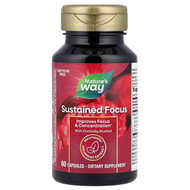 <img alt="Natures Way, Sustained Focus, 60 Capsules" title="Natures Way, Sustained Focus, 60 Capsules,033674136911"