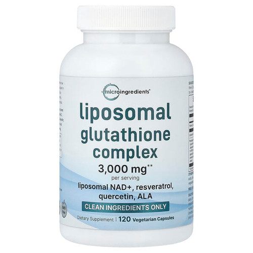 <img alt="Micro Ingredients, Liposomal Glutathione Complex, 120 Vegetarian Capsules" title="Micro Ingredients, Liposomal Glutathione Complex, 120 Vegetarian Capsules,850077801259"