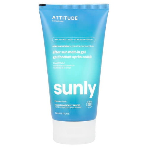 <img alt="ATTITUDE, Sunly, After Sun Melt-In Gel, Mint Cucumber , 5.1 fl oz (150 ml)" title="ATTITUDE, Sunly, After Sun Melt-In Gel, Mint Cucumber , 5.1 fl oz (150 ml),626232160260"