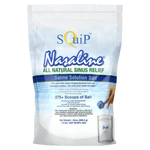 <img alt="Squip, Nasaline, Saline Solution Salt, 1.5 lbs (680.3 g)" title="Squip, Nasaline, Saline Solution Salt, 1.5 lbs (680.3 g),894321000753"