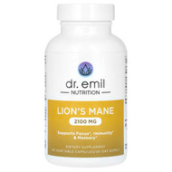 <img alt="Dr. Emil Nutrition, Lions Mane, 90 Vegetable Capsules" title="Dr. Emil Nutrition, Lions Mane, 90 Vegetable Capsules,850002956269"