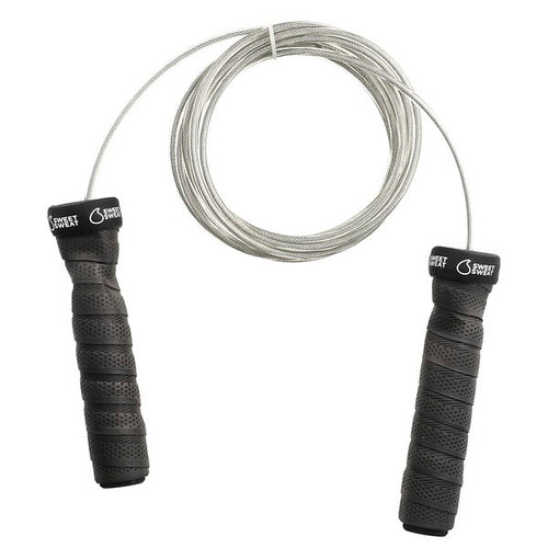 <img alt="Sports Research, Sweet Sweat, Cable Jump Rope, Black, 1 Jump Rope" title="Sports Research, Sweet Sweat, Cable Jump Rope, Black, 1 Jump Rope,023249010661"