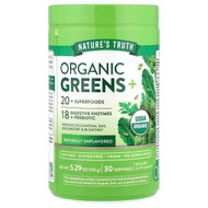 <img alt="Natures Truth, Organic Greens+, Naturally Unflavored, 5.29 oz (150 g)" title="Natures Truth, Organic Greens+, Naturally Unflavored, 5.29 oz (150 g),840093126504"