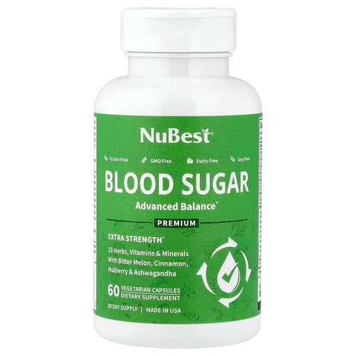 <img alt="NuBest, Blood Sugar, 60 Vegetarian Capsules" title="NuBest, Blood Sugar, 60 Vegetarian Capsules,850011016732"