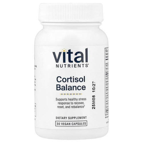 <img alt="Vital Nutrients, Cortisol Balance, 30 Vegan Capsules" title="Vital Nutrients, Cortisol Balance, 30 Vegan Capsules,693465490211"