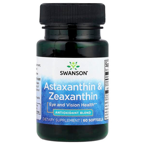 <img alt="Swanson Vitamins, Astaxanthin & Zeaxanthin, 60 Softgels" title="Swanson Vitamins, Astaxanthin & Zeaxanthin, 60 Softgels,087614029252"