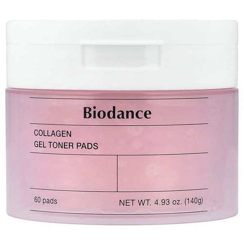 <img alt="Biodance, Collagen Gel Toner Pads, 60 Pads" title="Biodance, Collagen Gel Toner Pads, 60 Pads,8809937361190"