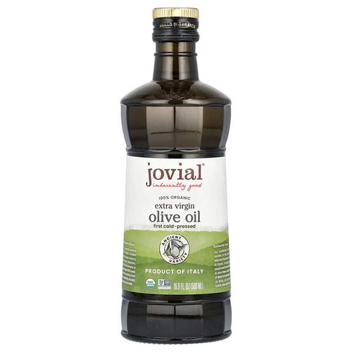 <img alt="Jovial, 100% Organic Extra Virgin Olive Oil, 16.9 fl oz (500 ml)" title="Jovial, 100% Organic Extra Virgin Olive Oil, 16.9 fl oz (500 ml),815421015003"