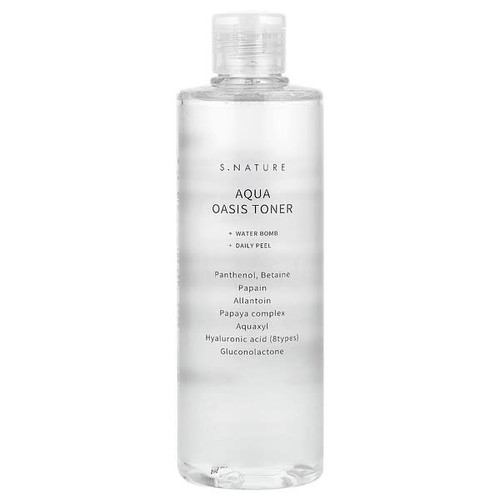 <img alt="S.NATURE, Aqua Oasis Toner , 300 ml" title="S.NATURE, Aqua Oasis Toner , 300 ml,8809506310475"