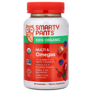 <img alt="SmartyPants, Organic Kids, Multi & Omegas, Mixed Berry and Cherry, 90 Gummies" title="SmartyPants, Organic Kids, Multi & Omegas, Mixed Berry and Cherry, 90 Gummies,817053020950"